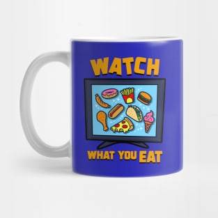 Funny Cute Foodie Saying Kawaii Junk Food Eating Quote Meme Mug